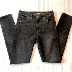 &Denim 360* Stretch Black Wash High Waist Skinny Jeans, size 31‎ x 32